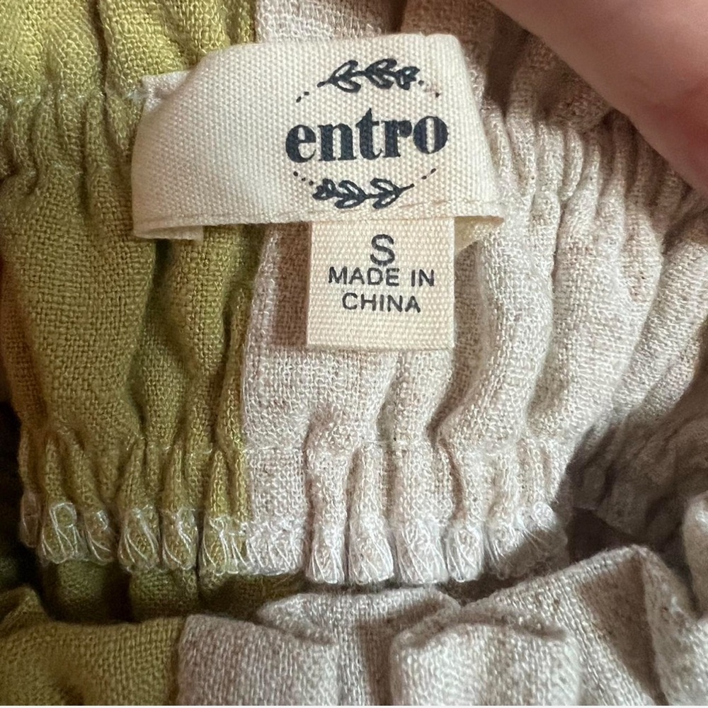 Entro Multicolor Ruffled Tank Top - Picture 4 of 5